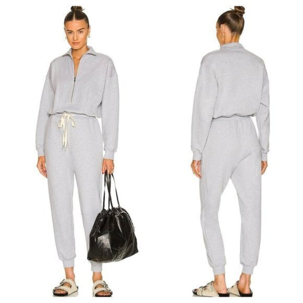 L'Academie Cohen Jumpsuit in Gray